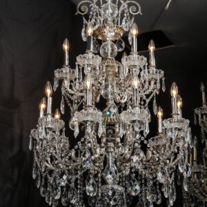 Chandelier Silver and Black D80*H110